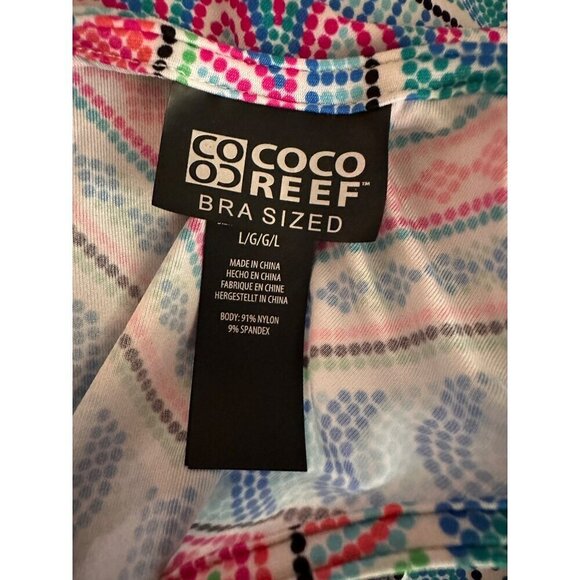 COCO Coco Reef Bathing Suit Coverup Summer Dress Size Large - Picture 7 of 8